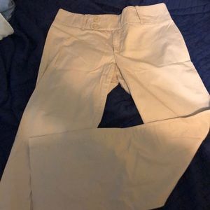 Tan dress pants from Old Navy